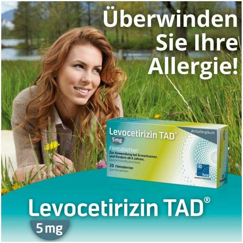 Levocetirizin Tad 5 mg 50 Filmtabletten