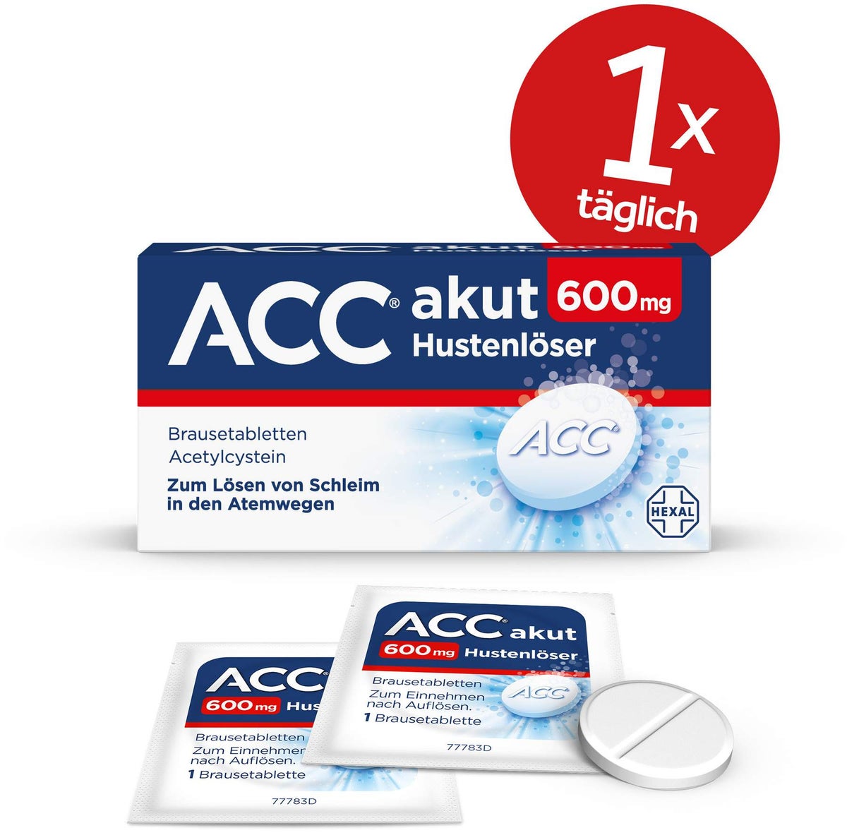 ACC akut 600 mg Hustenlöser 40 Brausetabletten