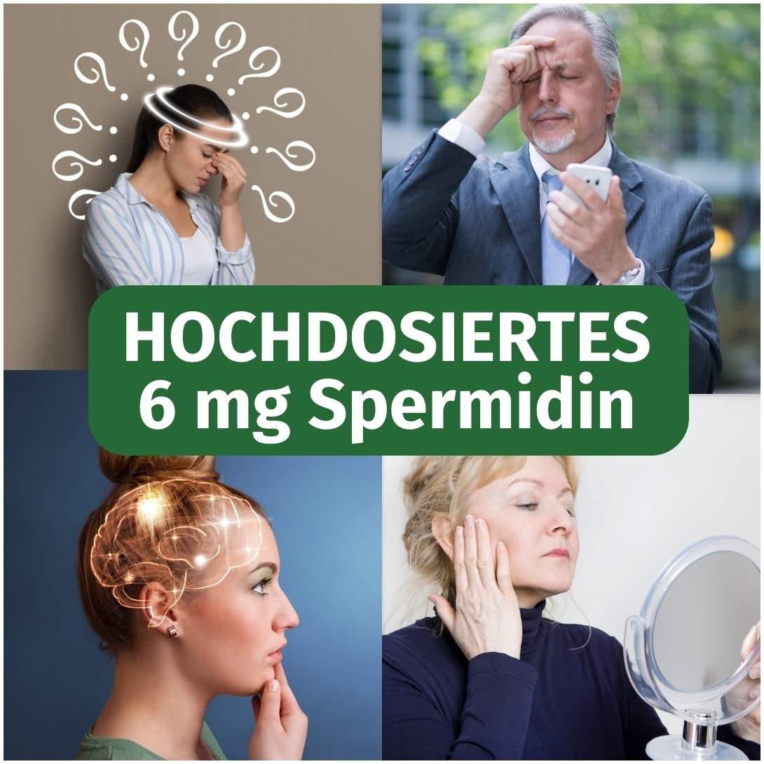 Green Naturals Spermidin Forte 6 mg vegan 100 Kapseln