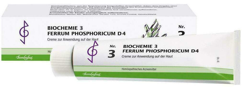 Biochemie 3 Ferrum Phosphoricum D 4 Creme 100 ml