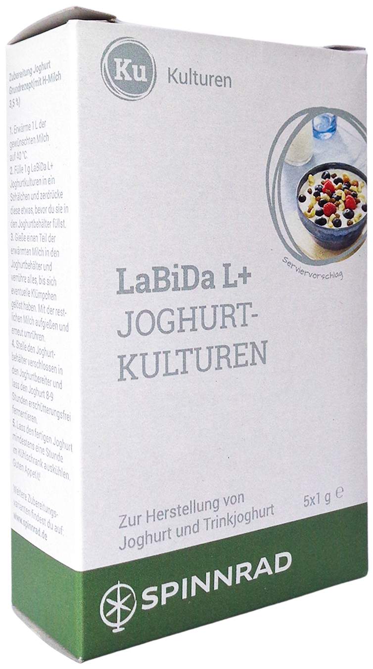 Labida L+ Probiotische Joghurtkulturen 5 X 1 G