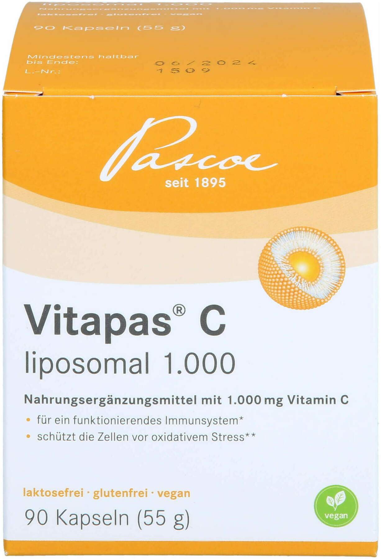 Vitapas C Liposomal 1.000 90 Kapseln