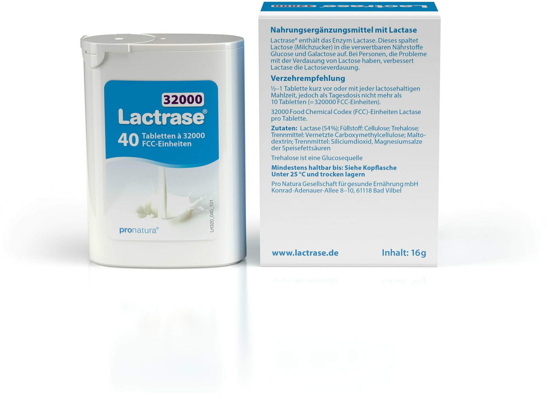 Lactrase 32.000 Fcc 40 Tabletten