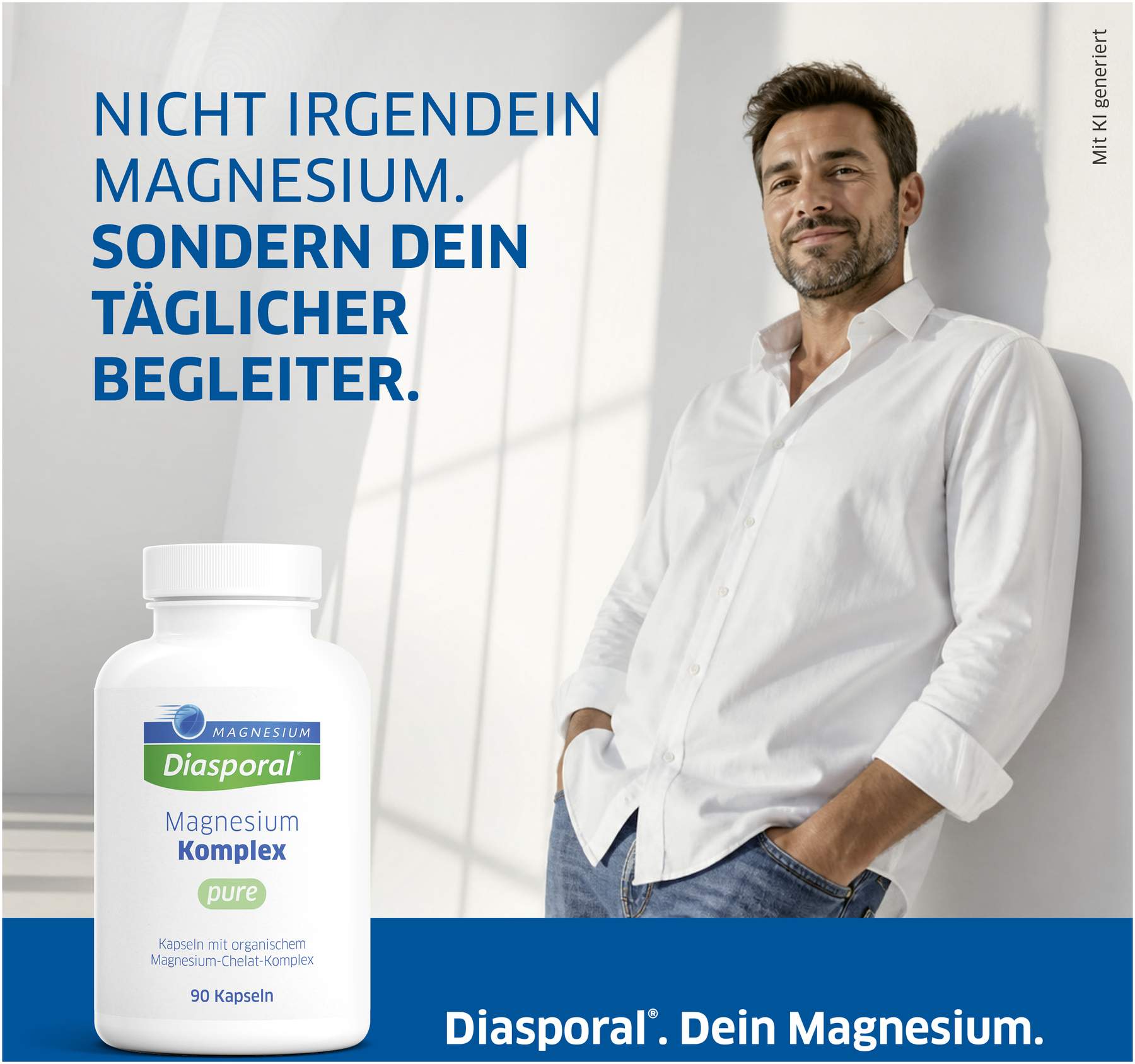 Magnesium Diasporal Komplex pure 90 Kapseln
