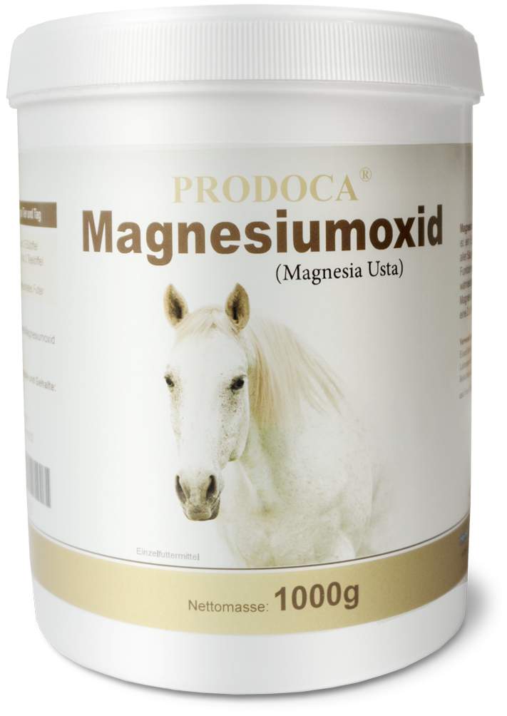 Magnesiumoxid Pulver vet. 1 KG