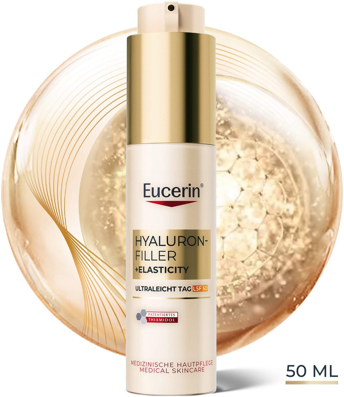 Eucerin Hyaluron-Filler + Elasticity Ultraleicht Tag LSF50 50 ml Creme