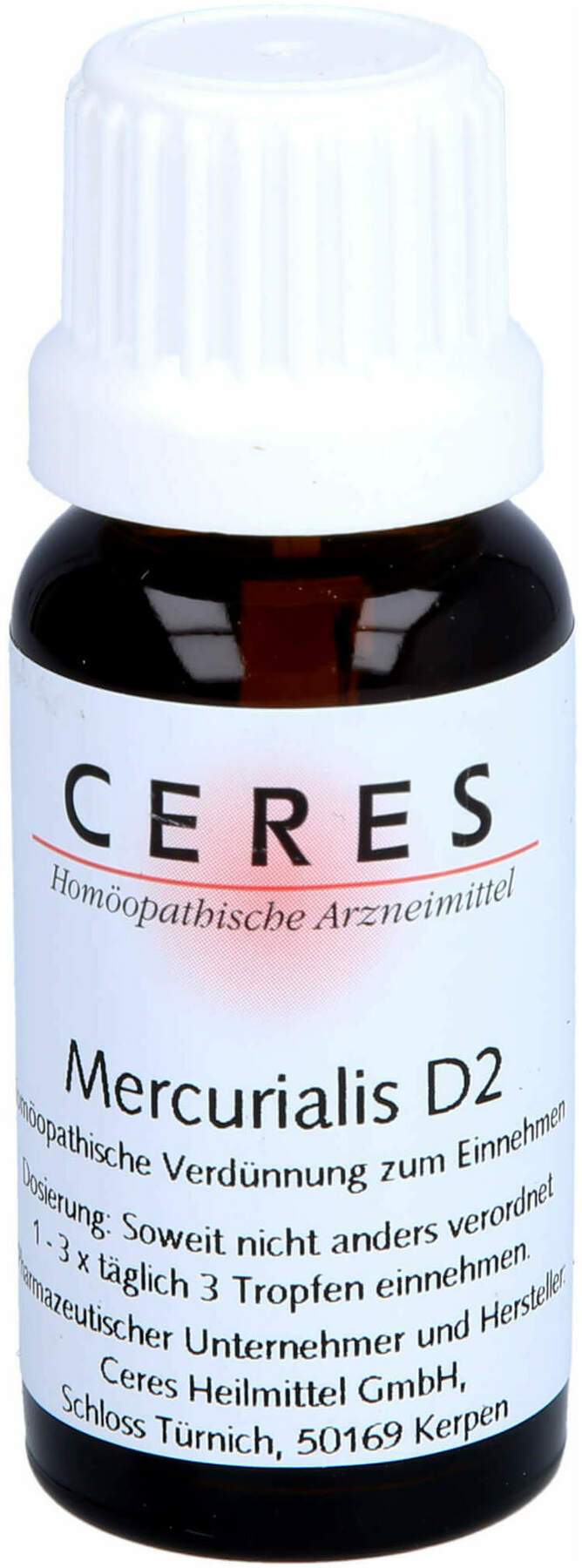 Ceres Mercurialis D 2 Dilution 20 ml