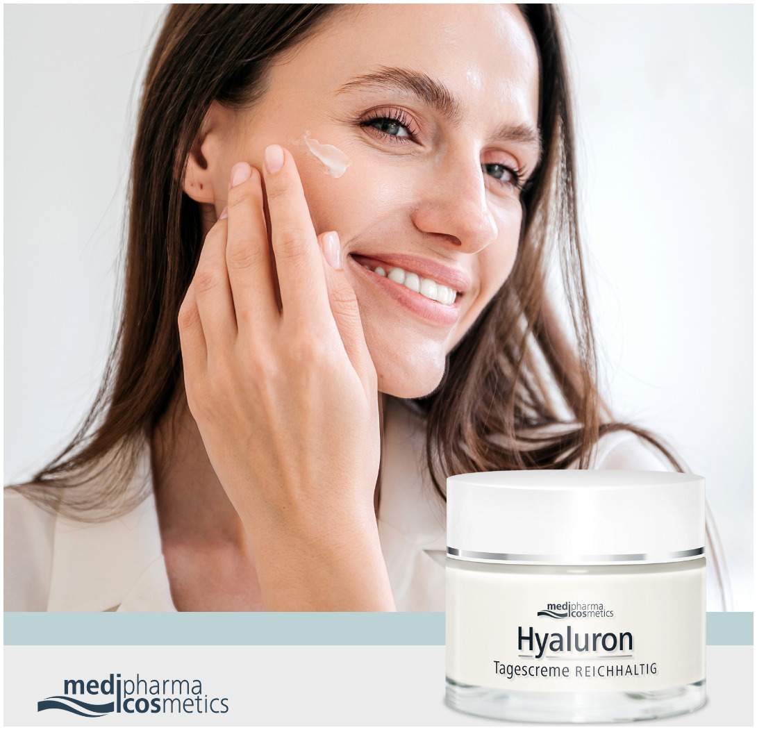 Medipharma Cosmetics Hyaluron Tagescreme Reichhaltig 50 ml