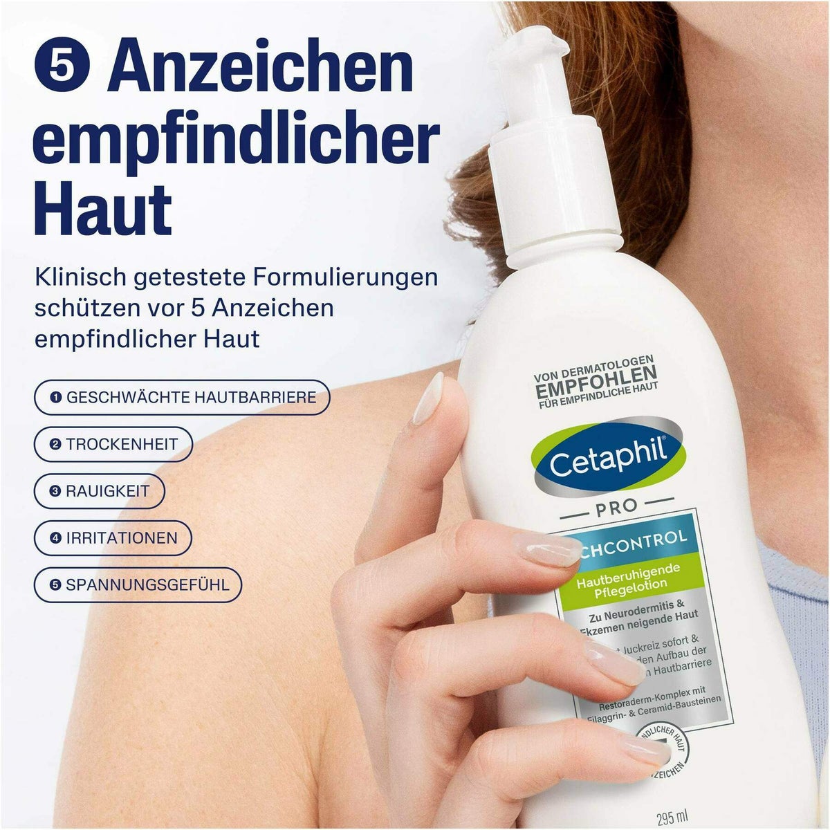 Cetaphil Pro Itch Control Pflegelotion 295 ml
