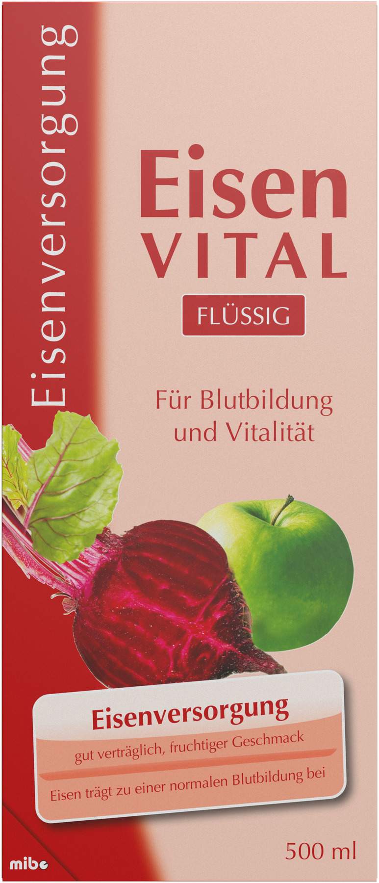 Eisen Vital Flüssig 500 ml Liqiudum