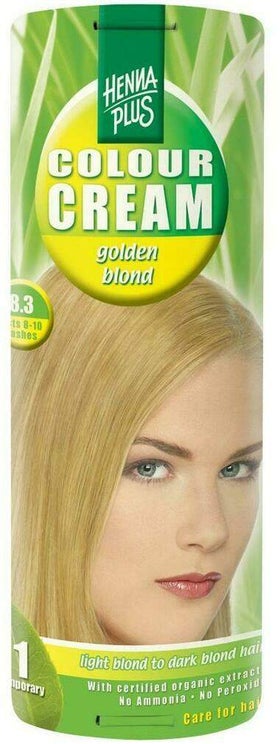 Hennaplus Colour Cream Golden Blond 8,3  60 ml Creme