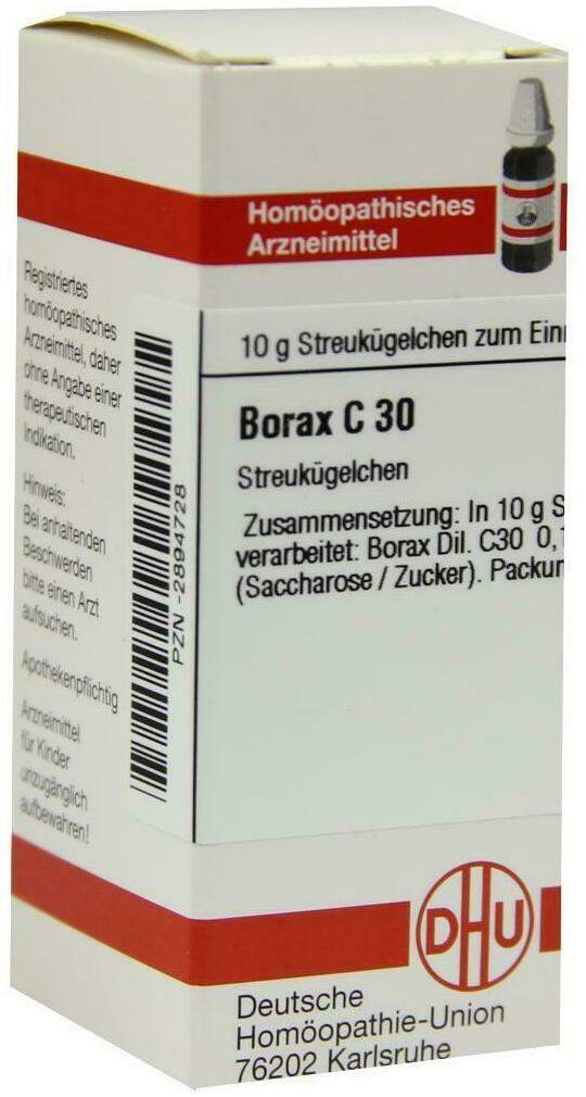 Dhu Borax C30 10 G Globuli