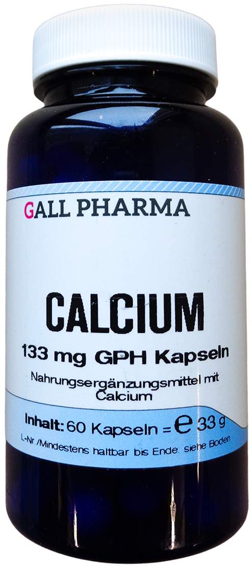 Calcium 133 mg Gph Kapseln 60  Stück