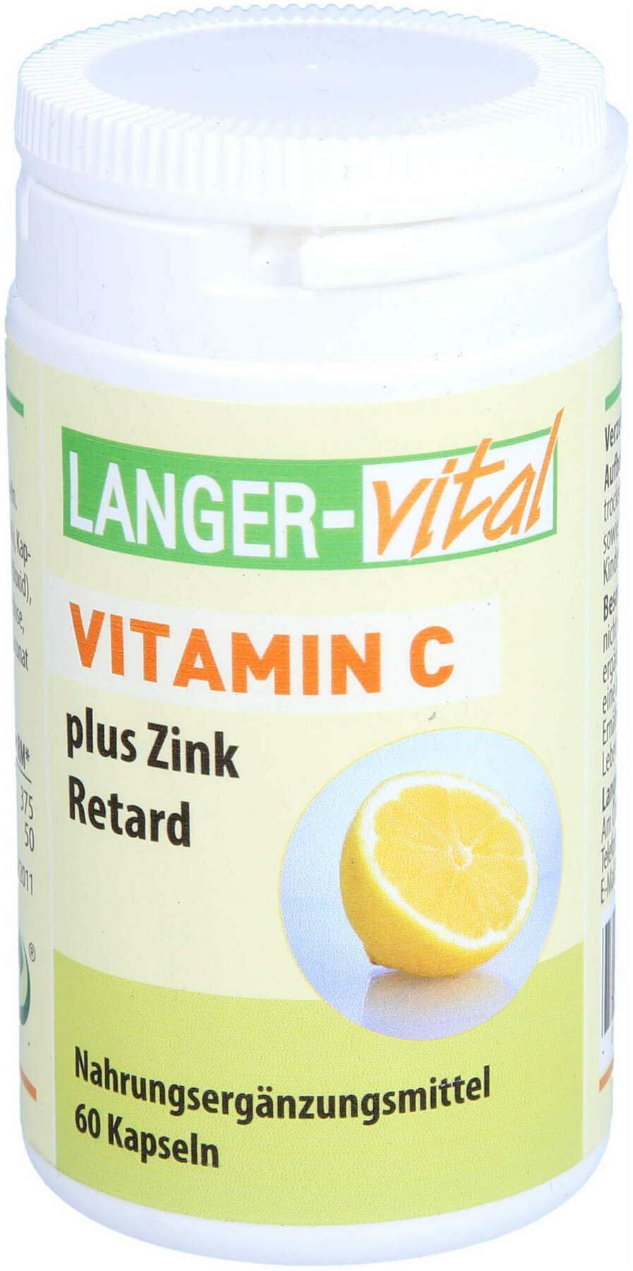 Vitamin C 300 mg + Zink Depot 60 Kapseln