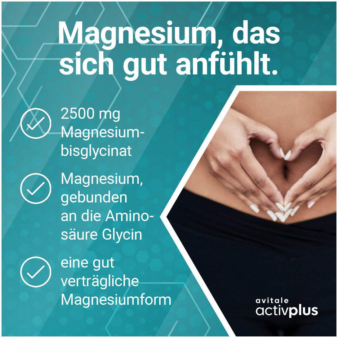 Activplus Magnesiumbisglycinat 300 mg 180 Kapseln