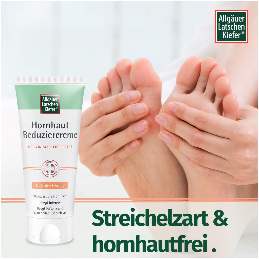 Allgäuer Latschenkiefer Hornhaut Reduziercreme orange 200 ml
