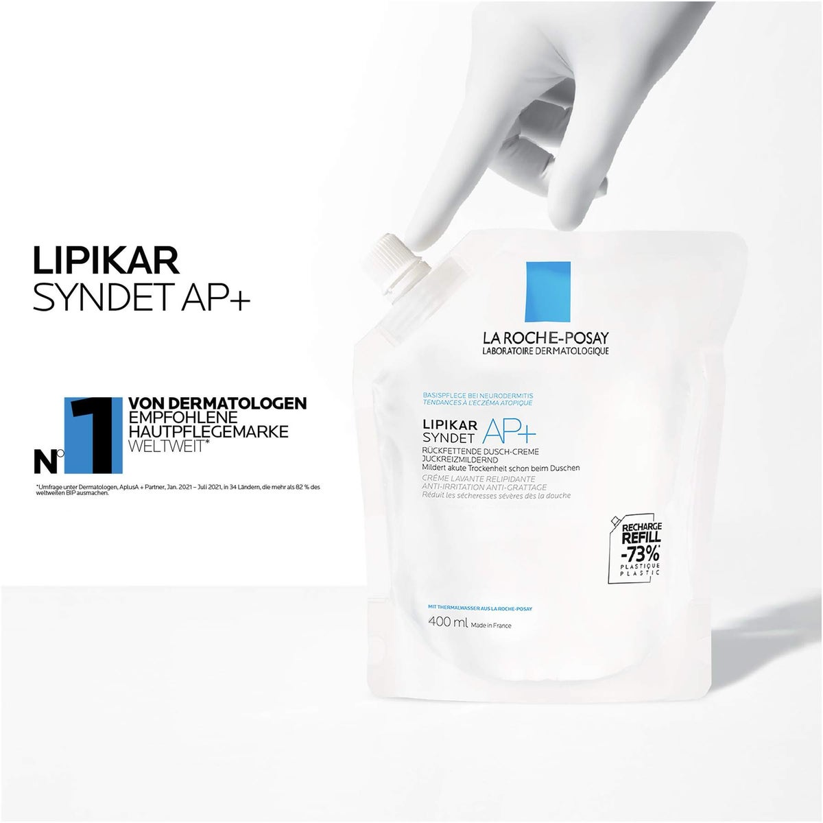 La Roche Posay Lipikar Syndet AP+ Nachfüllpack 400 ml