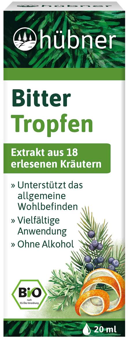 Hübner Bitter Tropfen Bio 20 ml