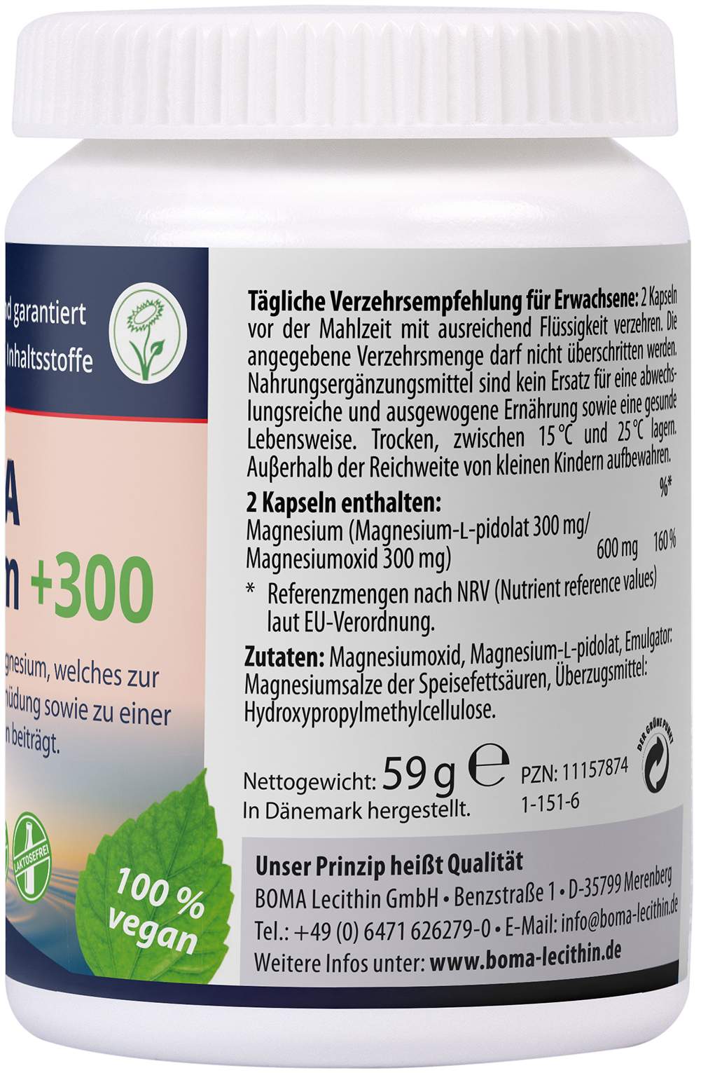 Magnesium +300 60 Kapseln