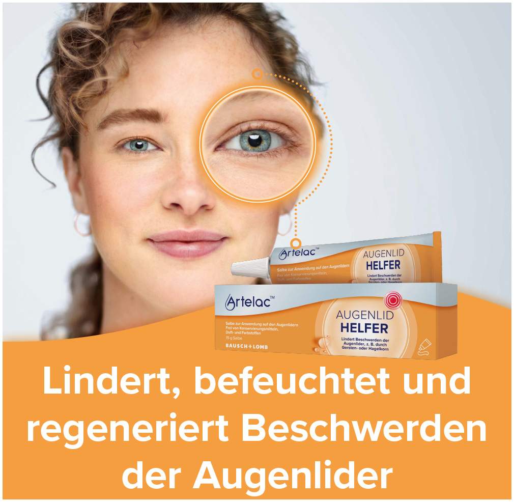 Artelac Augenlidhelfer Salbe 15 g