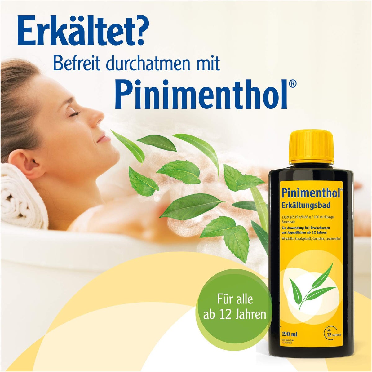 Pinimenthol Erkältungsbad 1000 ml