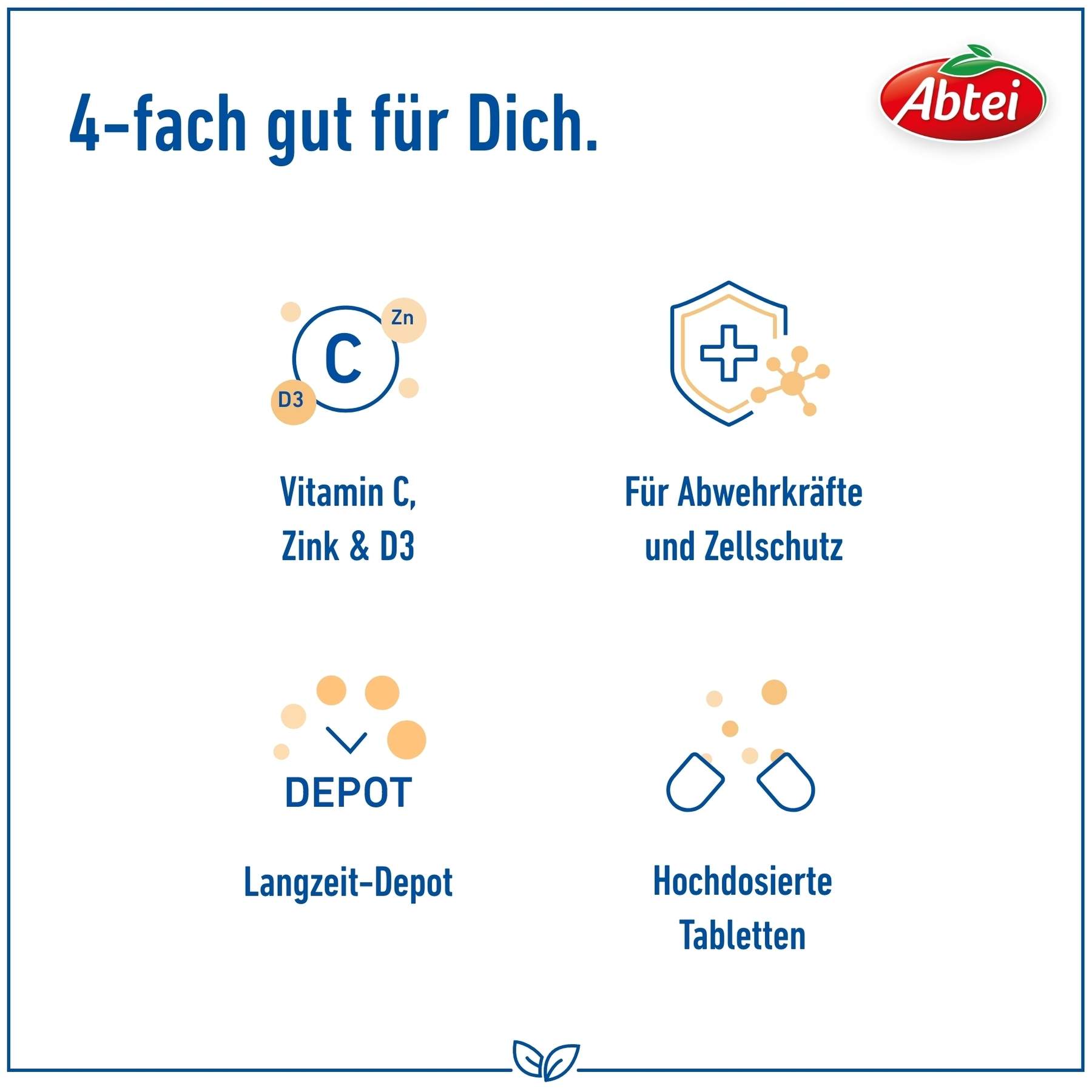 Abtei Vitamin C 600 Forte 42 Tabletten