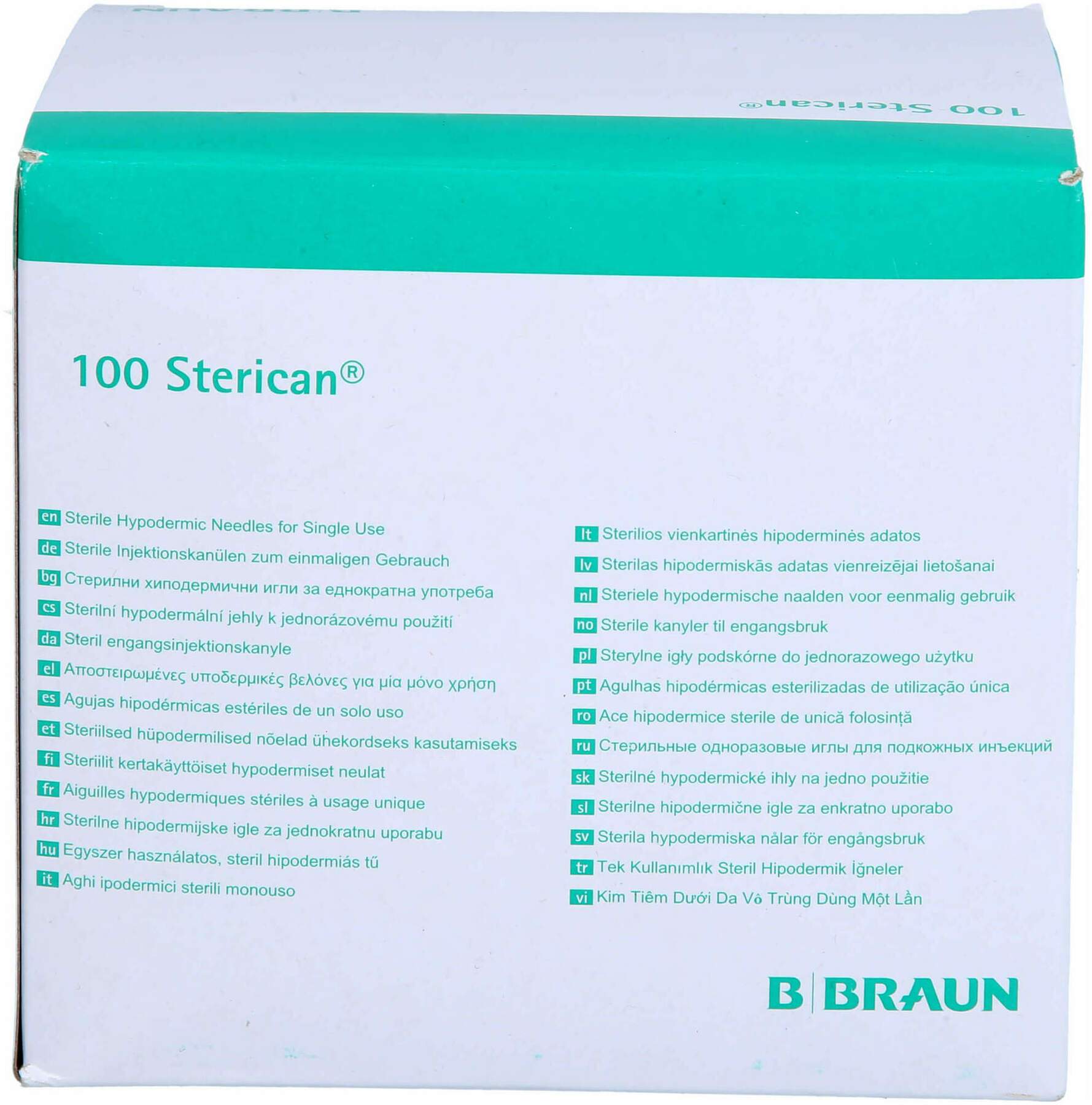 Sterican Einmalkanüle 22 G 50 mm