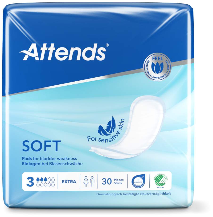 Attends Soft 3 Extra Einlagen 30 Stück