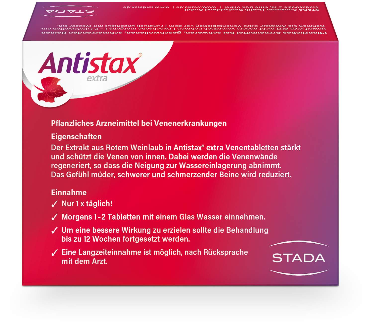 Antistax extra 60 Filmtabletten