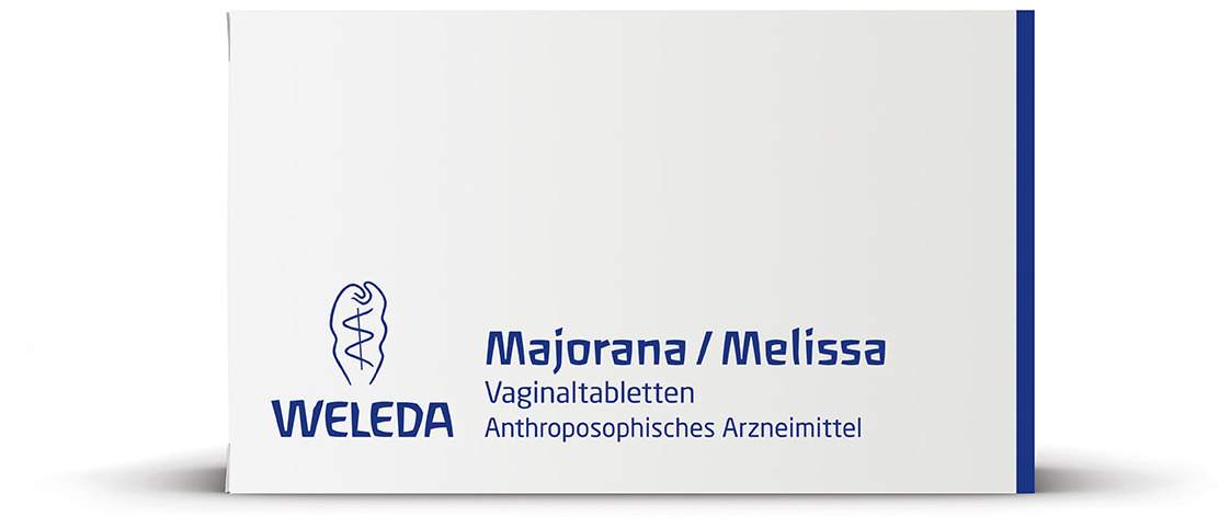 Weleda Majorana Melissa 10 Vaginaltabletten