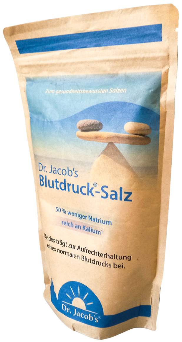 Blutdruck-Salz Mit Kalium 500 G Nachfüllbeutel
