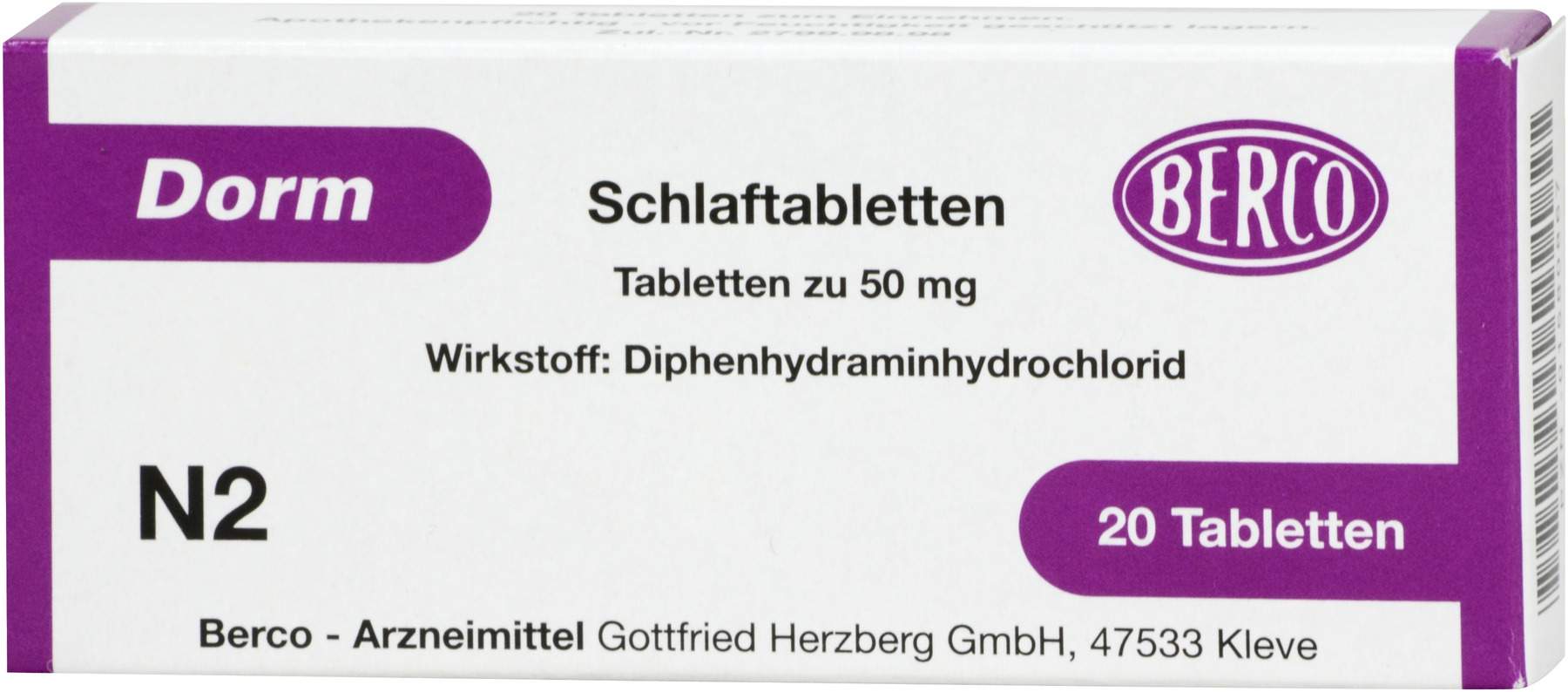 Dorm 20 Tabletten