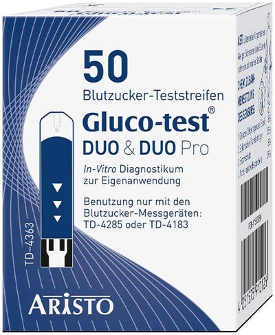 Gluco Test Duo Für Td-4285 50 Teststreifen