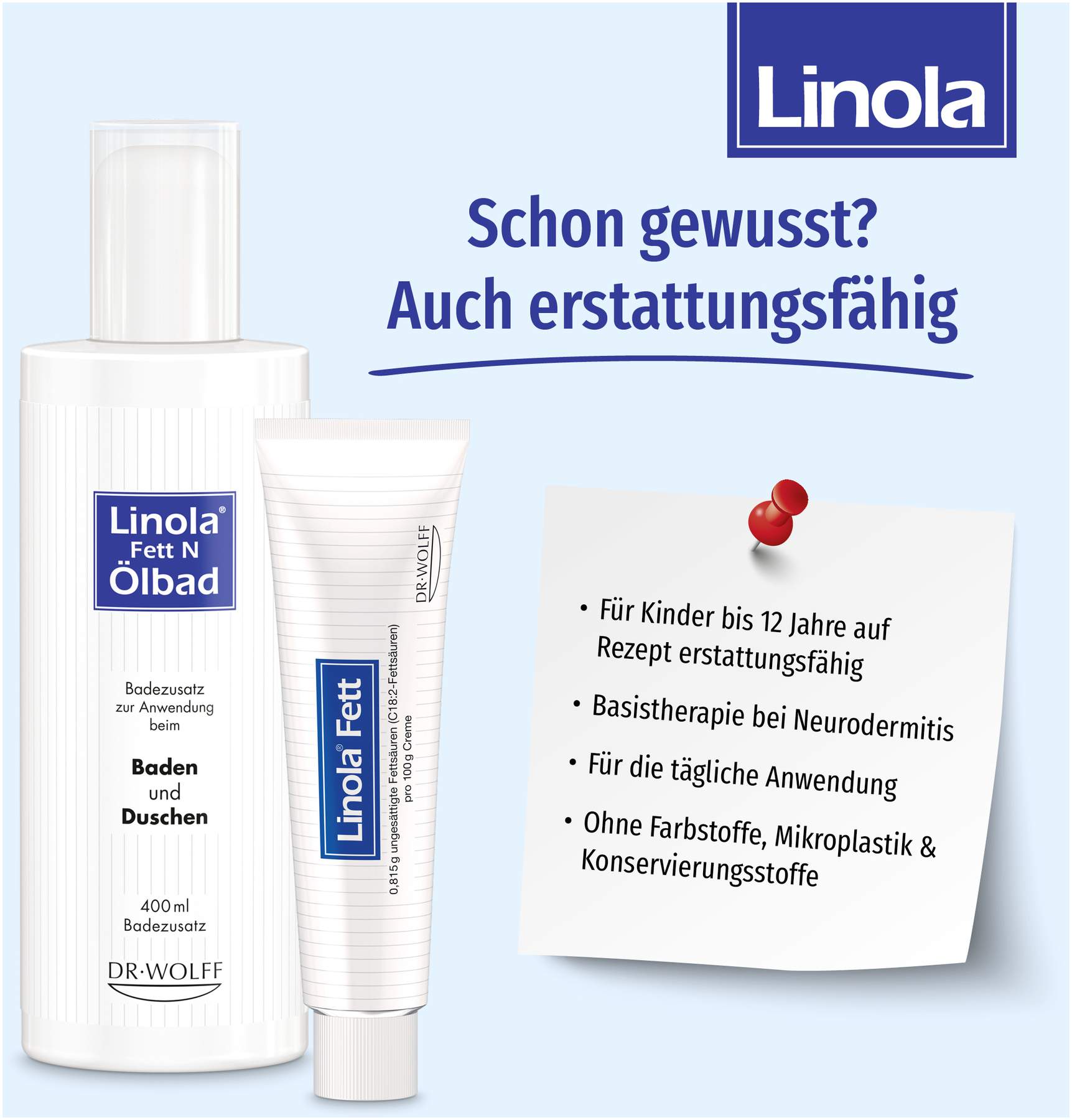Linola Fett N Ölbad 400 ml