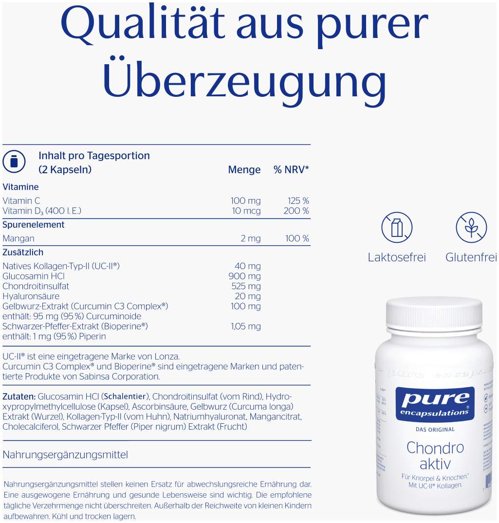 Pure Encapsulations Chondro Aktiv 120 Kapseln