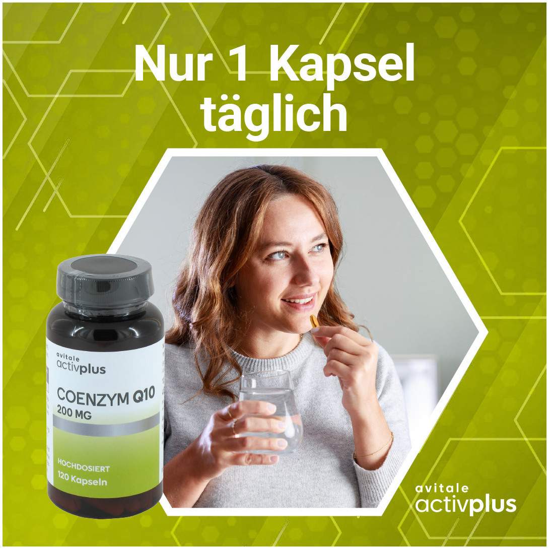 Activplus Coenzym Q10 200 mg 120 Kapseln