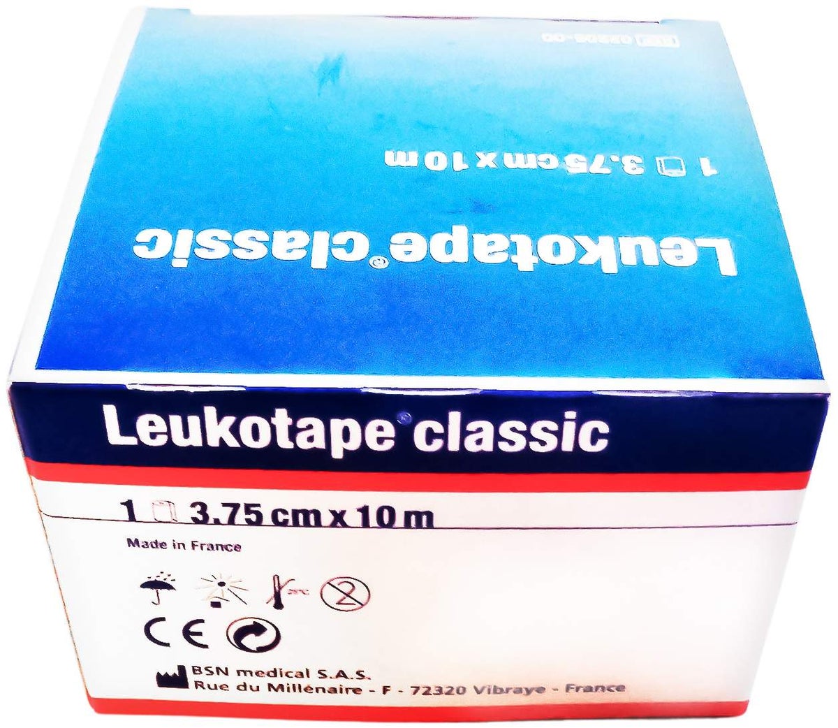 Leukotape Classic 3,75 cm X 10 M Weiß 1 Stk