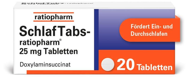 Schlaf Tabs-ratiopharm 25 mg Tabletten