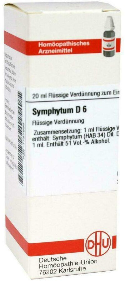 Dhu Symphytum D6 20 ml Dilution