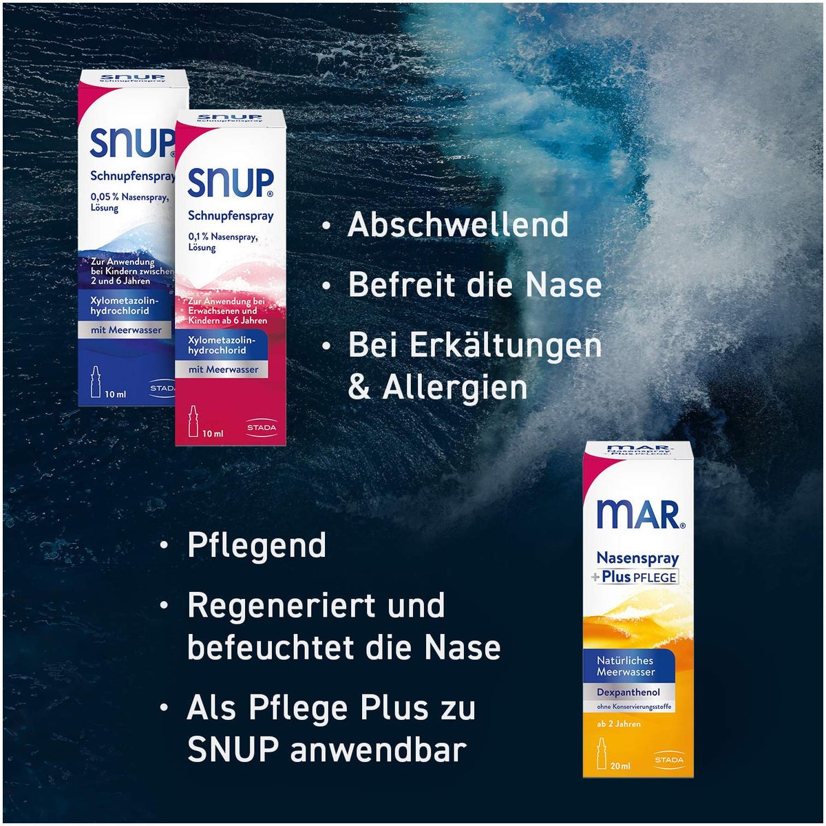 Snup Schnupfenspray 0,1 % Nasenspray 10 ml
