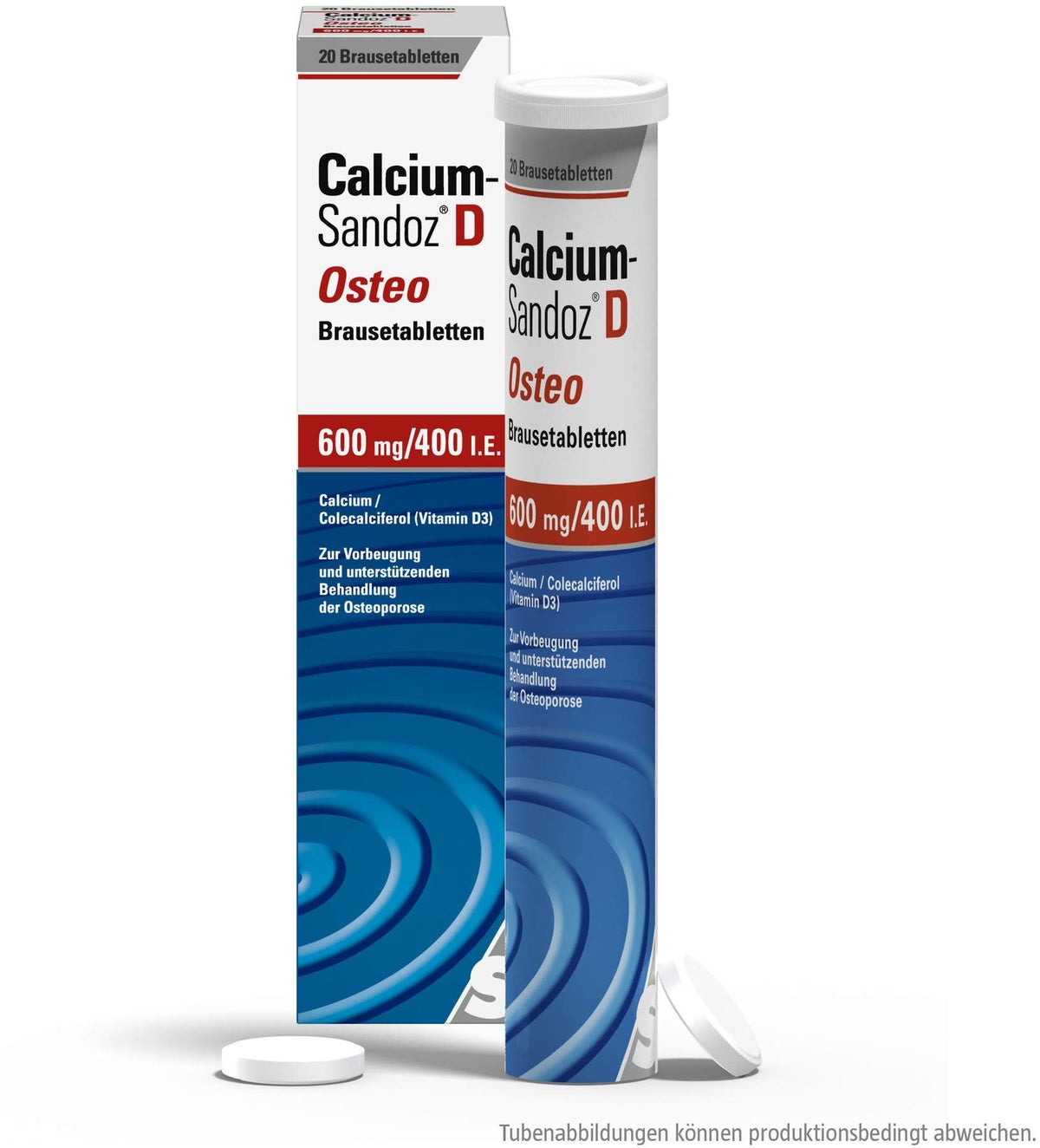 Calcium Sandoz D Osteo 20  Brausetabletten