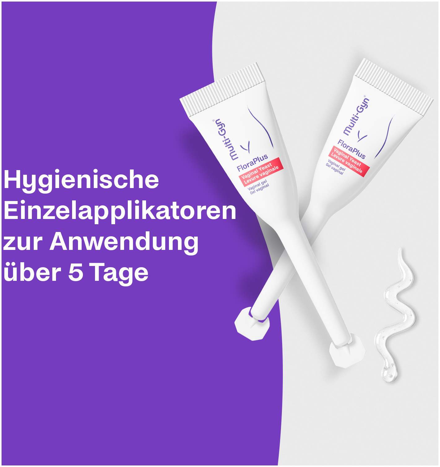 Multi Gyn Floraplus 5 X 5 ml Gel