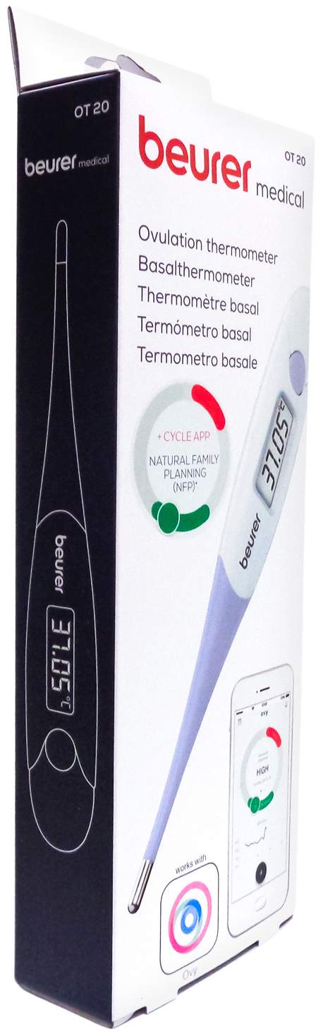 Beurer Ot20 1 Basalthermometer + Zyklus-App Ovy