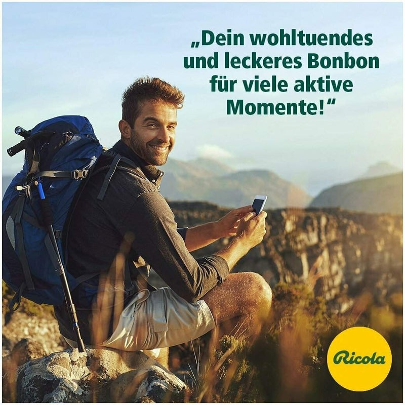 Ricola Ingwer Orangenminze - Schweizer Hustenbonbon 50 G