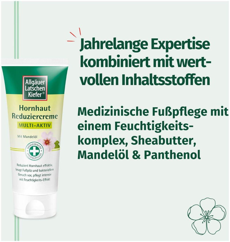 Allgäuer Latschenkiefer Hornhaut Reduziercreme Multi Aktiv 100 ml Creme