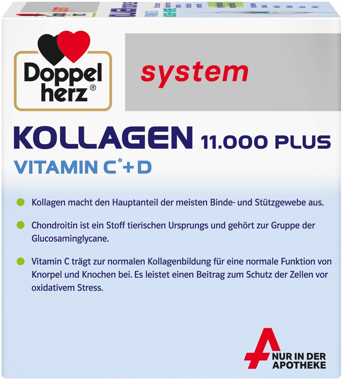 Doppelherz system Kollagen 11.000 Plus System 30 x 25 ml Ampullen