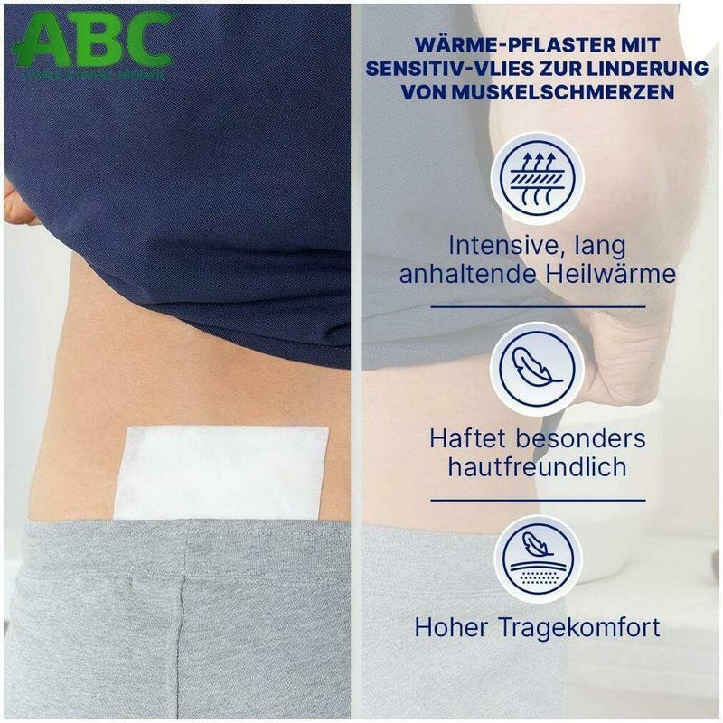 Hansaplast Med ABC Wärme-Pflaster sensitiv 4 Stück
