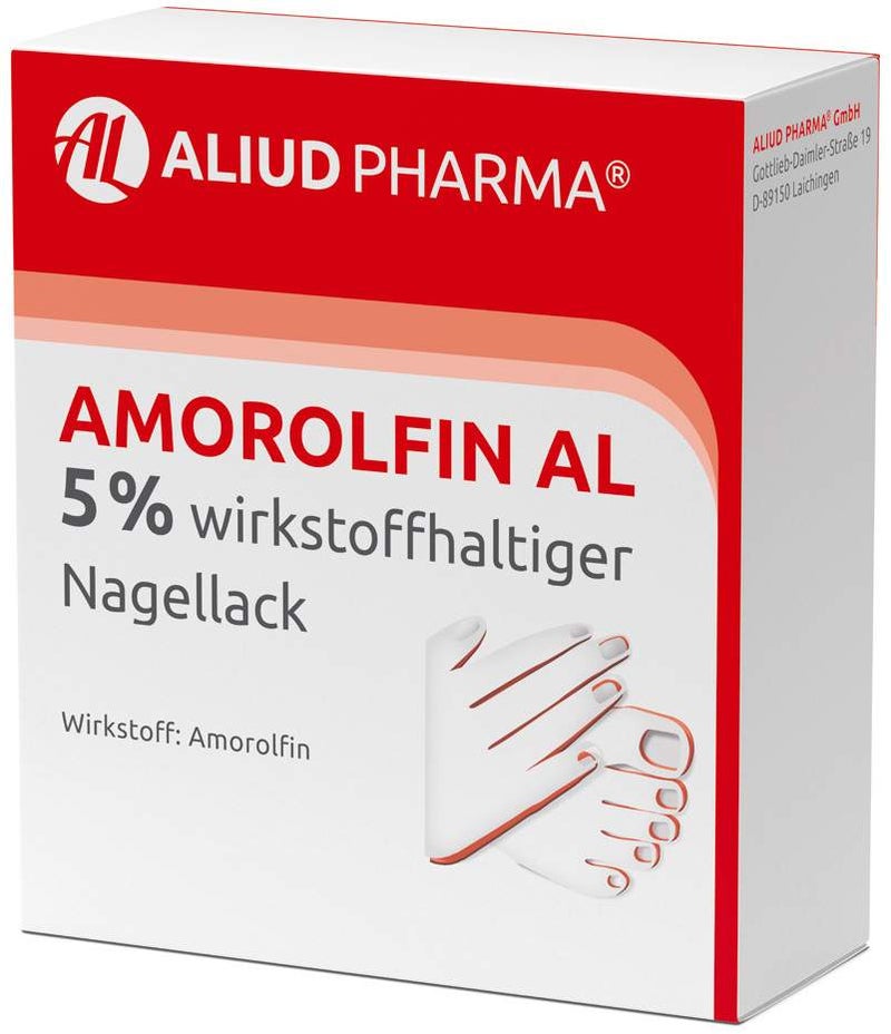 Amorolfin Al 5% 5 ml Wirkstoffhaltiger Nagellack