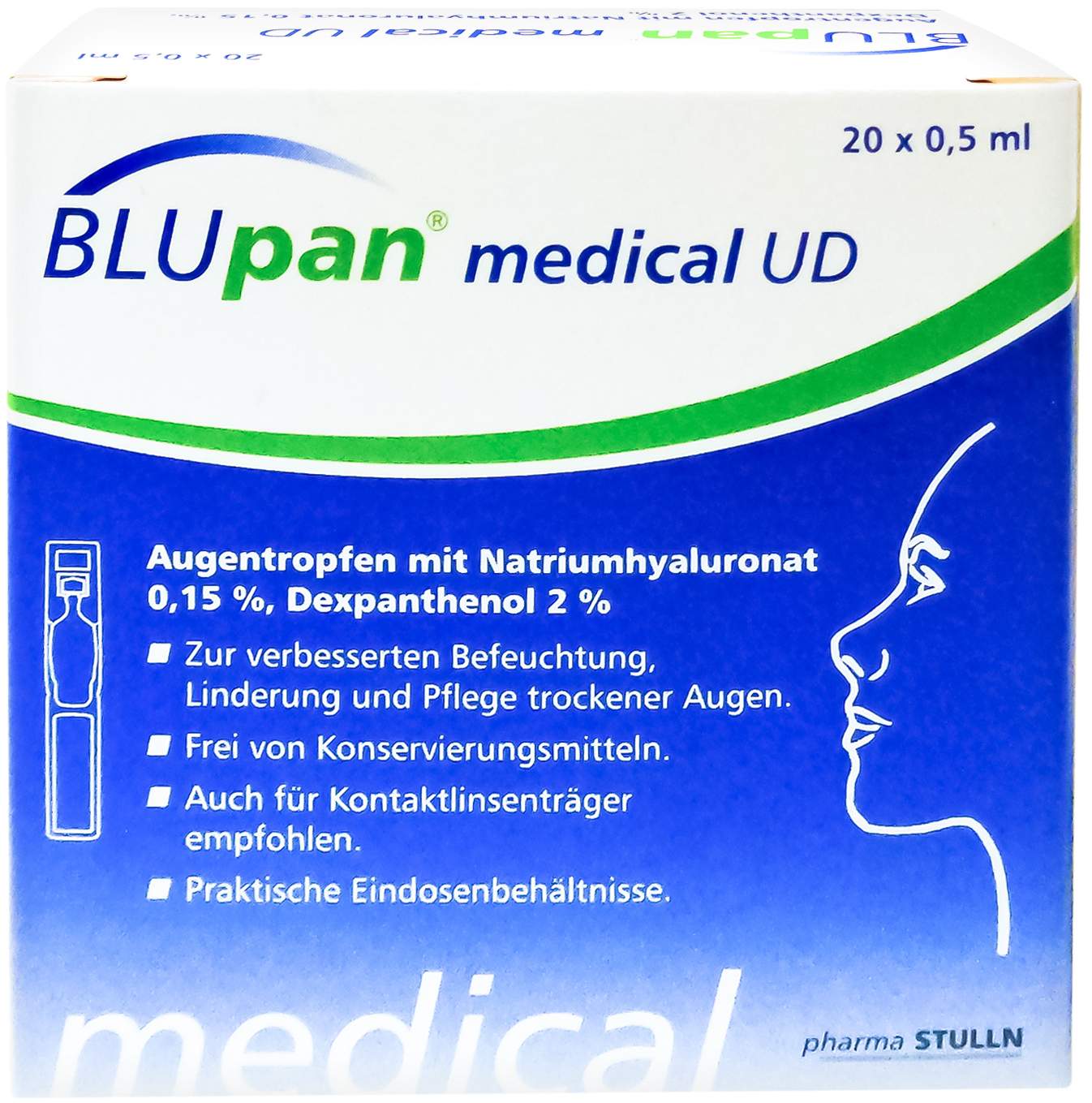 Blupan Medical Ud Augentropfen 20 X 0.5 ml Augentropfen