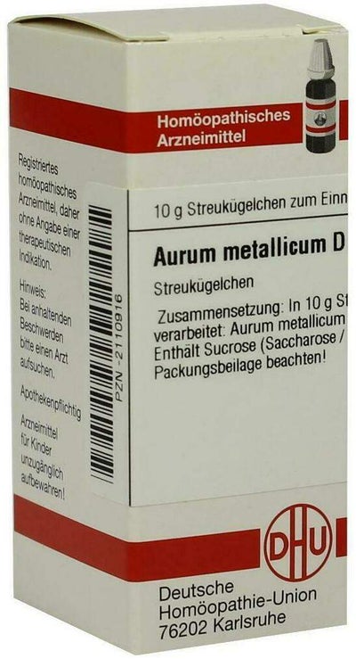 Dhu Aurum Metallicum D30 Globuli